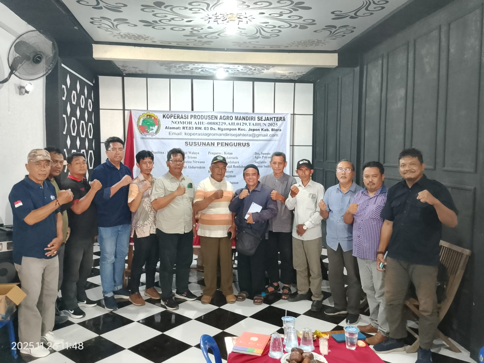 Koperasi Produsen Agro Mandiri Sejahtera Gandeng PG Soedhono Geneng, Dorong Peningkatan Produksi Gula Nasional