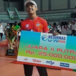 Hafizh Kevin Byantara, Pemuda Asal Klopoduwur Raih Juara II Kejurnas Voli U-19 2025 Bersama Porvit Kudus