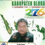 Ketua GRIB JAYA Sambong Supomo Ucapkan Selamat Hari Jadi ke-276 Kabupaten Blora, Tegaskan Komitmen Ormas yang Merakyat