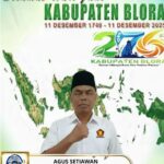 Ketua PAC Gerindra Cepu Agus Setiawan Ucapkan Selamat Hari Jadi Blora ke-276