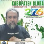 *Direktur LSM BCC Amin Faried Ucapkan Selamat Hari Jadi Blora ke-276* *Blora – MEDIA CAKRA NUSANTARA, -* Direktur Lembaga Swadaya Masyarakat (LSM) Blora Corruption Center (BCC), Amin Faried, turut menyampaikan ucapan selamat atas Hari Jadi Kabupaten Blora ke-276 yang jatuh pada 11 Desember 2025. Tahun ini, peringatan diusung dengan tema “Nyawiji Mbangun Blora, Akur Makmur Misuwur.” Dalam keterangannya, Amin Faried menyampaikan harapan agar Kabupaten Blora semakin maju, sejahtera, serta mampu menjaga persatuan dan kebersamaan dalam membangun daerah. Ia menegaskan bahwa tema peringatan tahun ini sangat relevan dengan kondisi masyarakat saat ini, yang membutuhkan sinergi semua elemen untuk mewujudkan Blora yang makmur dan bermartabat. “Selamat Hari Jadi Kabupaten Blora ke-276. Semoga Blora semakin maju, masyarakatnya sejahtera, dan pembangunan terus berkelanjutan. Mari bersama-sama nyawiji membangun Blora agar semakin akur, makmur, dan misuwur,” ujar Amin Faried. LSM BCC sendiri dikenal sebagai lembaga yang aktif memperjuangkan kepentingan masyarakat, khususnya dalam bidang sosial, pengawasan, serta advokasi kebijakan publik. Dengan anggota yang berjumlah puluhan orang dan tersebar di seluruh wilayah Kabupaten Blora, LSM BCC terus berkomitmen menjadi mitra kritis dan konstruktif bagi pemerintah daerah. Melalui momentum Hari Jadi Blora ke-276 ini, Amin Faried berharap seluruh elemen masyarakat, mulai dari pemerintah, tokoh masyarakat, pemuda, hingga organisasi kemasyarakatan dapat terus bersinergi dalam mendukung pembangunan yang adil, transparan, dan berpihak kepada rakyat. *(SAM)*
